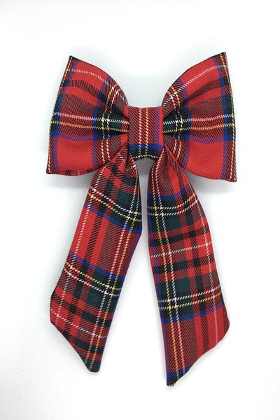 Çınar Aksesuar Plaid Pattern Automatic Buckle - Bow Buckle