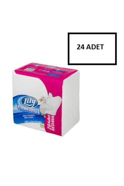 Viking Lily Tombul Peçete 100lü X 24 Adet
