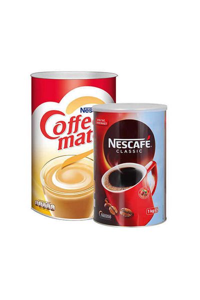 Nescafe Classic Coffee and Nestle Coffee Mate - 1 and 2 Kg