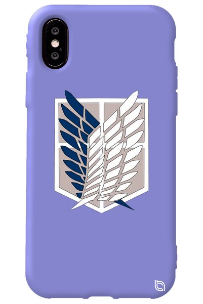 WANNA PROTECT Iphone Xs Lilac Premium Silicone Phone Case with Velvet Attack ...