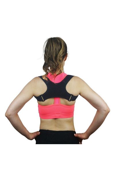 MultiFlexPro Upright Back Supported Cross Corset Men's Women's Adjustable Corset