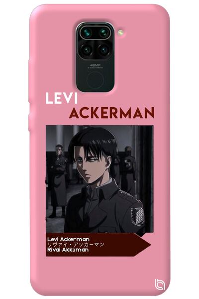 WANNA PROTECT Xiaomi Redmi Note 9 Pink Premium Velvet Inside Attack on Titan ...