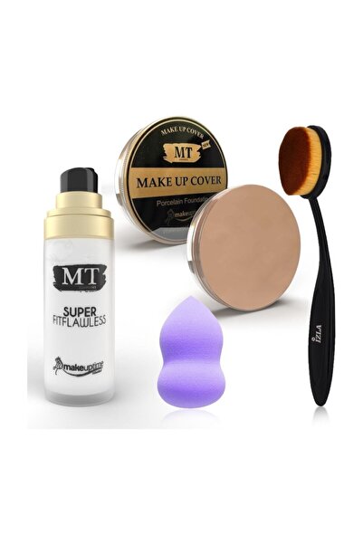 Makeuptime Makyaj Bazı+kapatıcı+kaşık Fırça+sünger