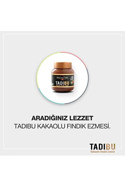 Abdurrahman Tatlıcı Tadıbu Kakaolu Fındık Ezmesi Çokokrem 330 gr x 9 Adet