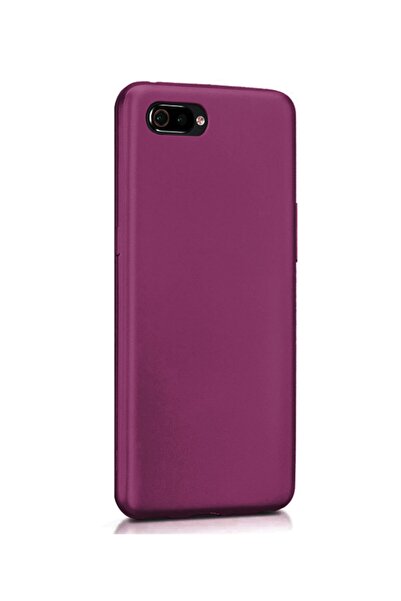 Molly Realme C2 Uyumlu Mürdüm Mat Silikon Kılıf