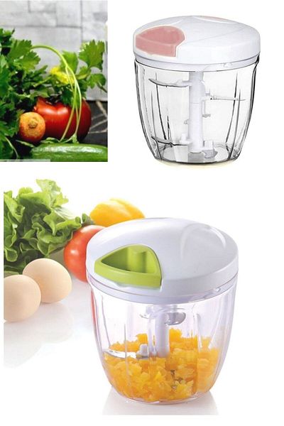 Kitchen Store Stainless Hand Rolled Grater Chopper with 5 Blades