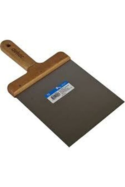 Dekor Macun Küreği 20cm Ahşap Saplı Paslanmz Kod:2