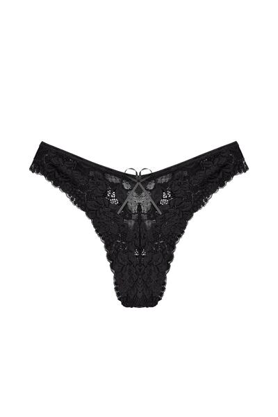 Zena Chiloți brazilieni din dantelă din 3 piese