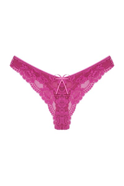 Zena Chiloți de damă din dantelă cu talie înaltă din 2 piese