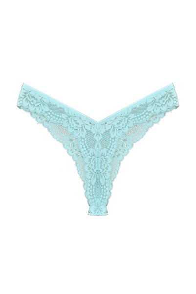 Zena Chiloți de damă din dantelă cu talie înaltă din Brazilia, 3 piese