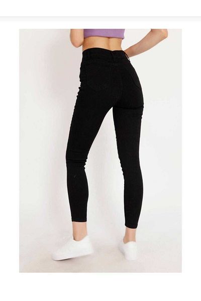 Şimal Giyim High Waist Women's Black Slimfit Cut