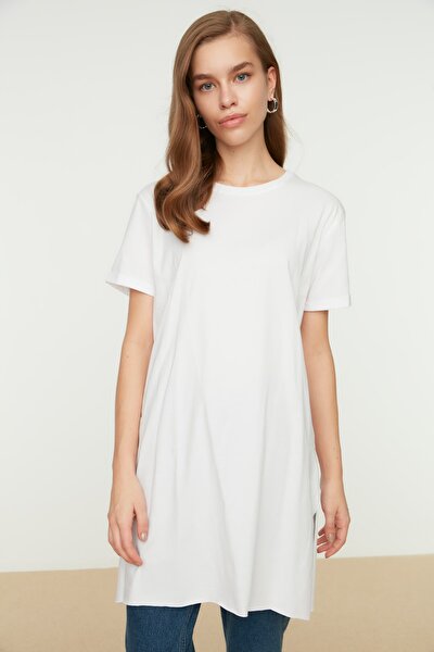 Trendyol Modest T-Shirt - White - Regular