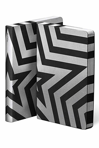 NUUNA Gray Dotted Notebook Super Star (A5 Premium Paper - 256 Pages)
