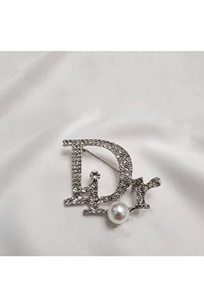 Genel Markalar Kadın Model Gümüş Renk Broş