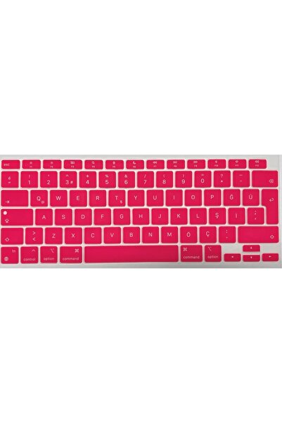 Genel Markalar Macbook Air 13 Inch 2020 A2337 M1 Işlemcili Türkçe Q Silikon Klavye Koruyucu Uyumlu