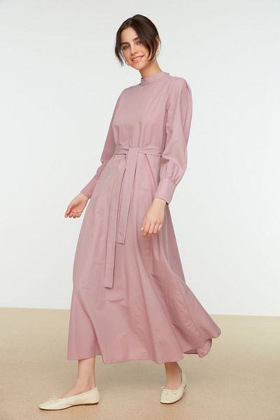 Trendyol Modest Kleid - Rosa - A-Linie