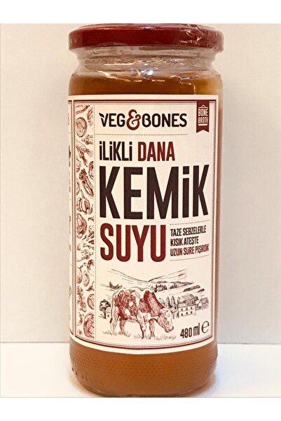 Veg&Bones Dana Ilikli Kemik Suyu 480 Ml