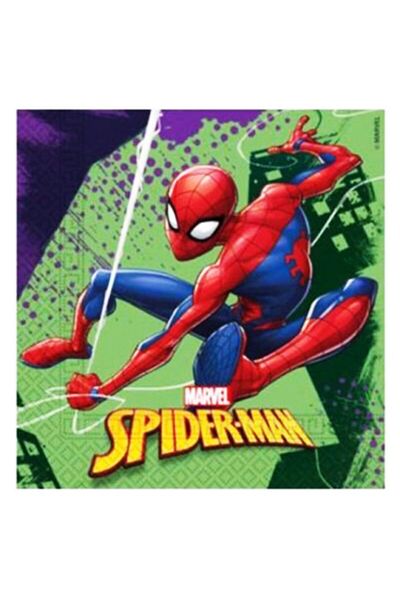 Partioutlet Χαρτοπετσέτα Spiderman 20 Τεμάχια