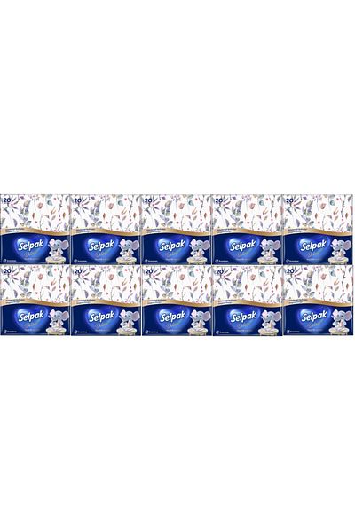 Selpak Deluxe Napkin 20 Pieces 10 Pieces