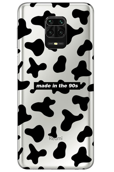 WANNA PROTECT Xiaomi Redmi Note 9 Pro 90S Patterned Patterned Transparent Sil...