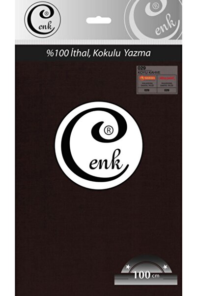Cenk ΜΟΝΟΧΡΩΜΗ ΤΣΑΝΤΑ ΓΡΑΦΗΣ (029) ΣΚΟΥΡΟ ΚΑΦΕ 100 εκ.
