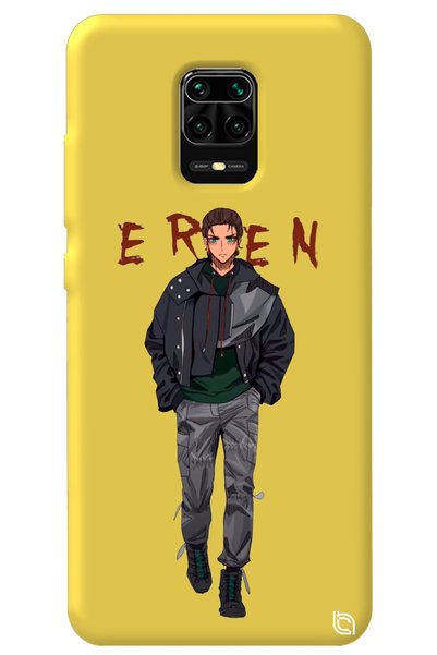WANNA PROTECT حافظة هاتف من السيليكون لهاتف Xiaomi Redmi Note 9 Pro باللون ال...
