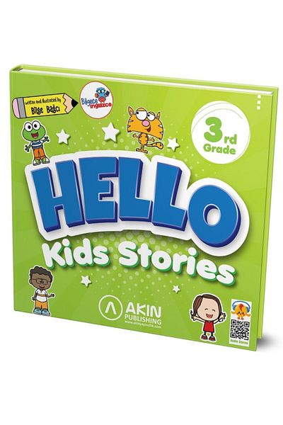 Akın Dil Eğitimi Hello Kids Stories 3rd Grade (Wise Laces)