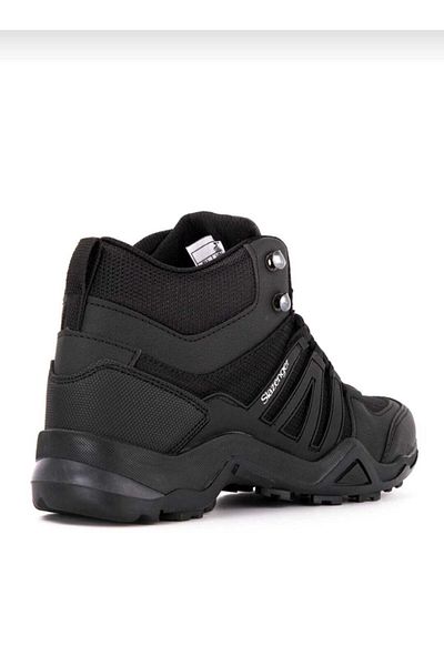 Slazenger Μαύρες μπότες Goat Lace Up