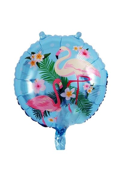 Flamingo بالون فويل أزرق