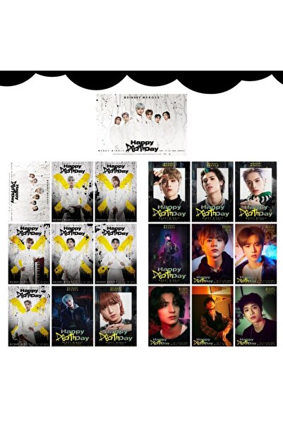 Kpop Dünyasi Xdınary Heroes '' Happy Death Day '' Fotokart Seti