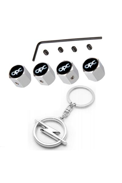 GARDENAUTO Λογότυπο Opel Omega Opc - Σετ καπακιών βαλβίδων και μπρελόκ με χρω...