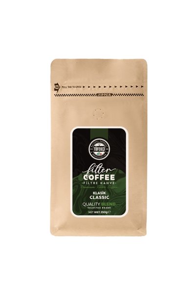 By Tüfekçi Gold Ground Filter Coffee 250Gr