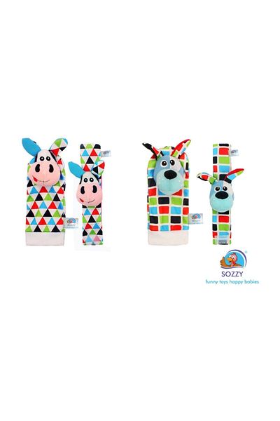 Sozzy Toys Rattle Socks and Bracelet Set - Szy120