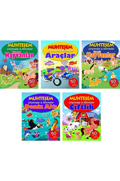 Parıltı Yayıncılık Parıltı Yayınları Muhteşem Çıkartmalar Ve Aktiviteler Seri...