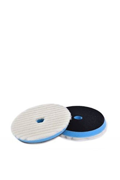 Shine Mate Knitted Wool Pad Mavi Taban Agresif Yün Pasta Keçesi 125/140mm