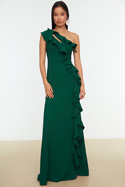 Trendyol Collection Abendkleid & Abschlusskleid - Grün - Shift
