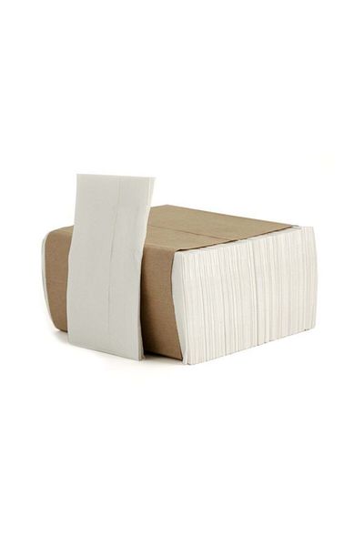 Corpostar White Z Fold Towel 150 Sheets 4 Pack