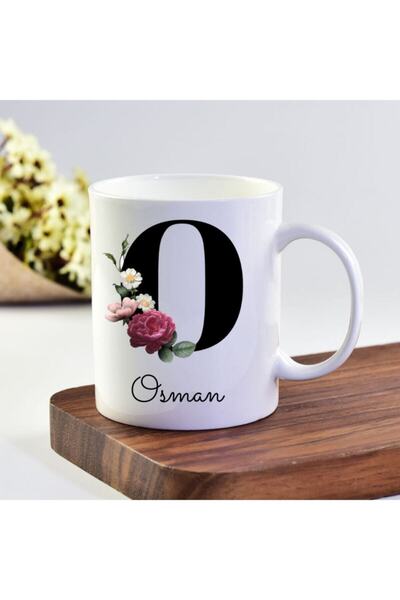 Genel Markalar Oya Isimli O Baş Harf Baskılı Kupa