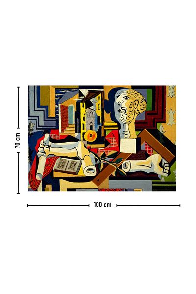 Vagonik Covor de perete Pablo Picasso în studio 140x100 cm-70x100 cm