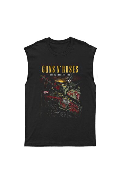 Adrift Guns N' Roses Kesik Kol Tişört Kolsuz T-shirt Bkt5230