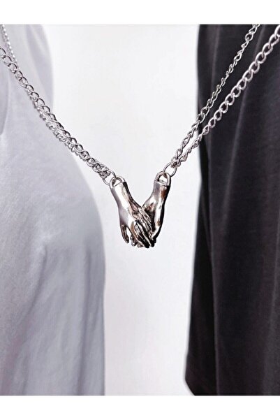 2Pcs Magnet Dear Friendship Necklace 2pcs