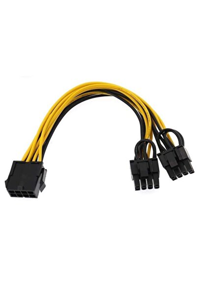 PrimeX Plus Px-4302-8 8 Pin To 2x8 Pin Psu Ekran Kartı Güç Çevirici Kablo