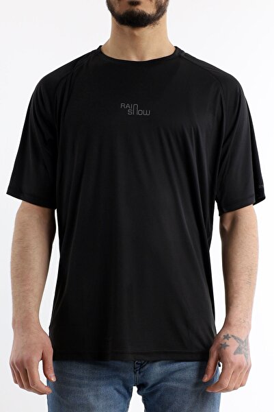 RAINSNOW Black Men's T-shirt