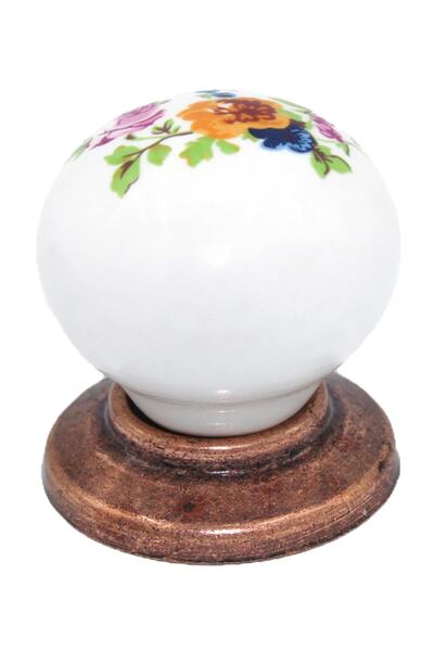 Porcellana Perla Porselen Kulp Dolap Çekmece Mobilya Mutfak Çocuk Kulbu Yakut...