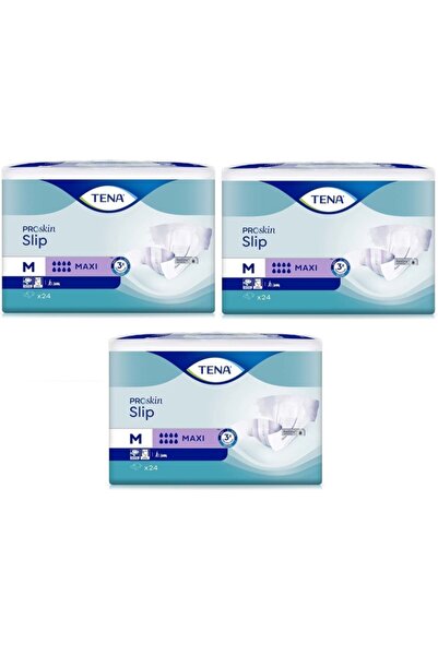 TENA Belbantlı Hasta Bezi Orta Boy 8 Damla Maxı 24 Lü 3 Paket