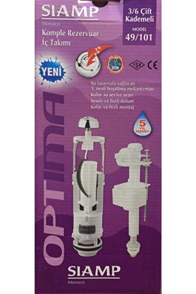 Genel Markalar Iç Takım 49/101 Basmalı Çift Kademeli