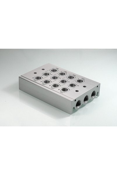 motion Valf Manifoltları 1/4 Plate Ss5 Tipi 1/4 Ikili Manifolt
