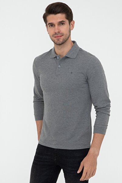 Pierre Cardin Ανδρικό φούτερ Grey Melange G021GL082.000.1372124