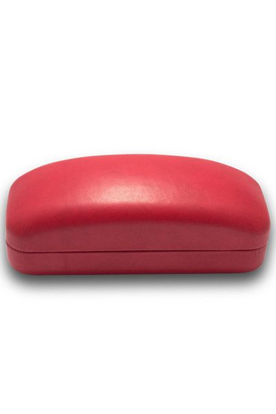 NEXTA 272 Metal Sunglasses Box (Pu Red Leather Coated)