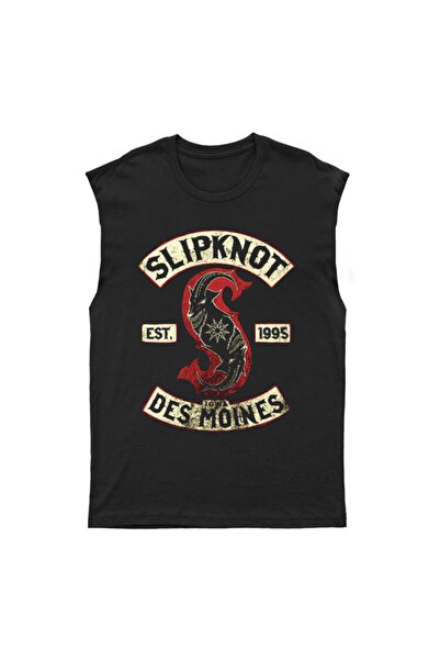 Adrift Slipknot Kesik Kol Tişört Kolsuz T-shirt Bkt6161